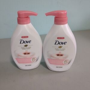 lot of 2 DOVE Limited Edition Dial Complete 2 in 1 Purify & care Hand Soap 18.59